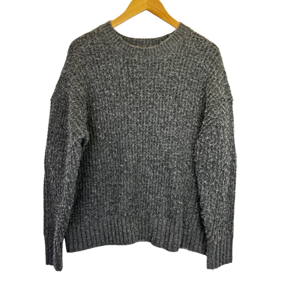 Vince Camuto Waffle Stretch sweater medium heather gray - XL - Picture 2 of 11
